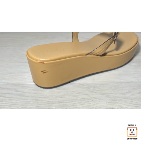 Tory Burch - Miller Platform Wedge Flip Flop Sz 8 - Picture 11 of 12